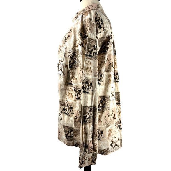 North River Outfitters, Hunting Duck Dog Long Sleeve Shirt, Men's Size XXLarge - Picture 3 of 14